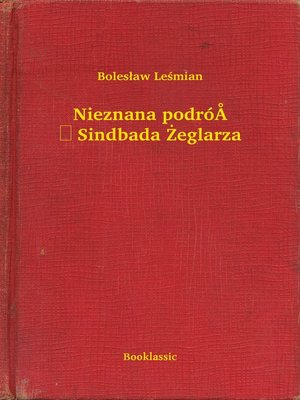cover image of Nieznana podróż Sindbada Żeglarza